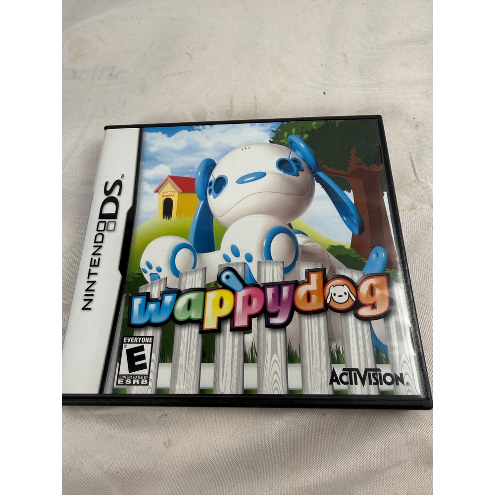Wappy Dog Nintendo DS Activision 2011 CIB Case Manual Stickers NO GAME